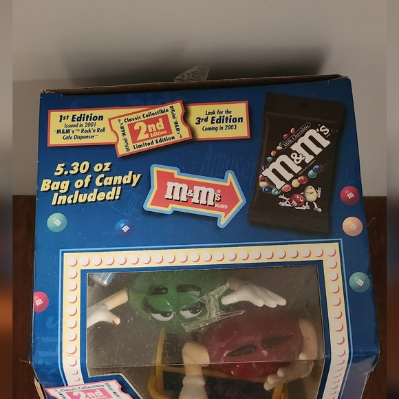 VINTAGE M&M's Wild Thing Roller Coaster Dispenser 2nd Limited Edition NWT - Picture 5 of 10